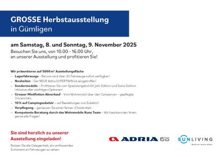 Einladung zur Herbstausstellung