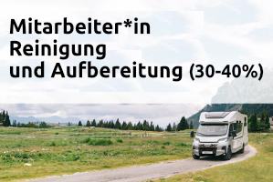 Mitarbeiter*in Reinigung und Aufbereitung (30-40%)